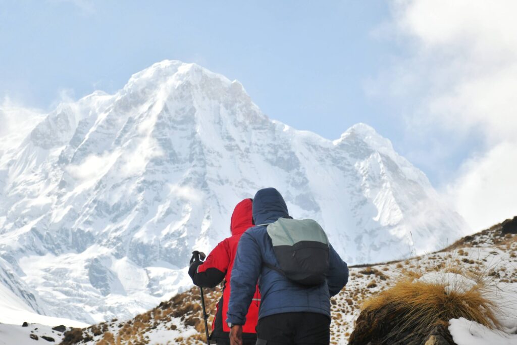 why annapurna ?
The panoramic view of the basecamp is magnificent
The panoramic view of the basecamp is magnificent. The height of this base camp is 4130 meters. From this high altitude basecamp, the mountain itself holds a height of about 4 km touching the sky. About 18 mountains of the Annapurna range are visible from this basecamp.Among which, Annapurna South, Annapurna 2, 3, Hiun Chulli, Singachulli, Gandharva Chulli, Glacier Dome, Tharpu Chulli, Gangapurna, Annapurna Fang, and one of the most popular mountains of Nepal “Machapuchhare/Fishtail/Fish Tail” are breathtaking views of any trekker or Enough to make the tourist addicted to the mountains.