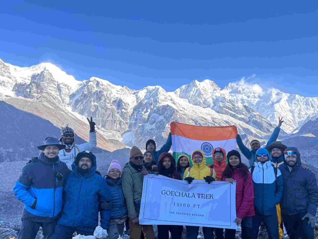 Goechala trek price - Goechala trek best itenary - Goechala trek best rate -goechala trek most affordable price - trekking buddha