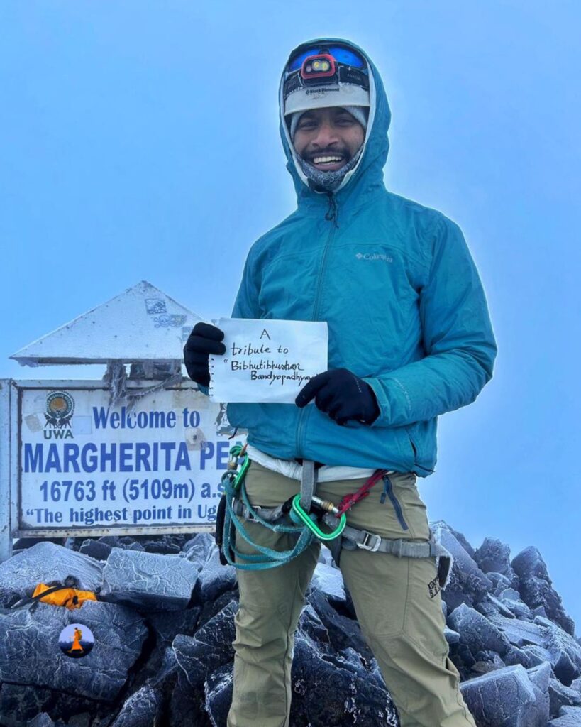 Sea to Summit expedition — The Telegraph India article on Jyotishko Biswas cycling toward Everest Base Camp from Digha and entering Nepal on his journey.
Telegraph India
Youth explorer travels with purpose — Coverage with fellow travellers including Jyotishko spreading awareness while exploring mountains and cycling across India.
Telegraph India
📰 Bengali News
চাঁদের পাহাড় জয় — Anandabazar reports how Jyotishko from Karimpur conquered the “Moon Mountain” (Mount Margherita) inspired by the novel Chander Pahar.
Anandabazar
বাঙালি প্রথম ‘চাঁদের পাহাড়’ ছুঁইলো — News18 বাংলা photo and report on Jyotishka Biswas touching the peak with the novel in hand.
News18 Bengali
হিমালয় থেকে সাইকেলে অভিযান — Curly Tales story on his long cycling journey including Trans-Himalayan routes.
Curly Tales